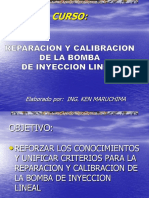 Curso Reparacion Calibracion Bomba Inyeccion Lineal