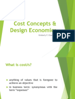 Chapter 2 - Cost Concepts and Design Economics