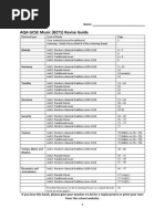 GCSE Music Revise Guide 2016