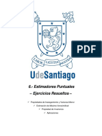 TAPA Estimadores Puntuales - Ejercicios Resueltos