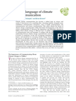 Theory and Language of Climate Change Communication: Brigitte Nerlich, Nelya Koteyko and Brian Brown