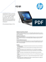 HP Elite x2 1012 G1: Datasheet