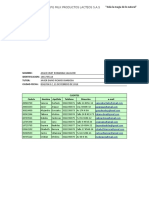 Taller N1. La Interfaz de Excel 2016