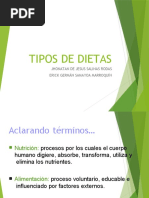 Tipos de Dietas