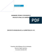 Ingeniería Técnica Topográfica Proyecto Final de Carrera