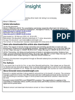 Managerial Finance: Article Information