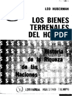 Los Bienes Terrenales Del Hombre - Huberman Leo