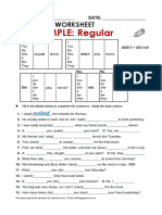 Atg Worksheet Past Reg