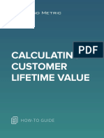 Calculating Customer Lifetime Value