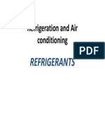 Lecture 5 Refrigerants