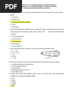 Prediksi Soal UN Teori Kejuruan TBSM