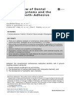 An Overview of Dental Adhesive Systems and The Dynamic Tooth-Adhesive Interface