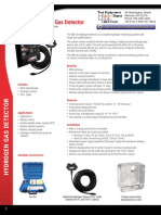 SBS-H2 Hydrogen Gas Detector User Guide