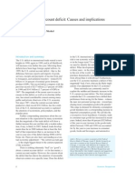 A Record Current Account Deficit: Causes and Implications: Jack L. Hervey and Loula S. Merkel