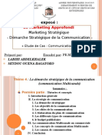 EXPOSE Marketing Démarche Stratégique de La Communication