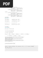 Show Memory: Static (Inside, Outside) TCP Interface 2323 1.1.1.1 Telnet Netmask 255.255.255.255