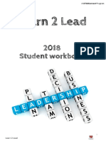 Learn 2 Lead Student Workbook 2018