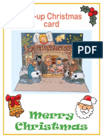 Christmas Pop-Up Card PDF