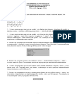 Exercicios Linguagem Python