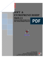 Soft & Entrepreneurship Skills: Modular Employable Skills (Mes) / Skill Development Initiative Scheme (Sdis)