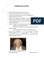 Biografia de Matilde Rosa Araújo