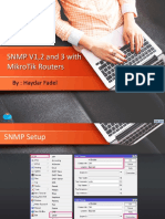 SNMP Configuration On MikroTik