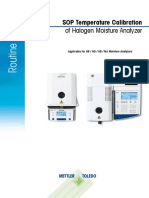 SOP HR HG HB MJ TempCal Moisture Analyzer en