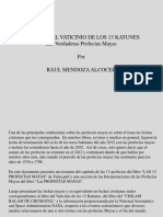 El Libro Del Vaticinio de Los 13 Katunes PDF