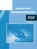 2014 - Cadernos de Pesquisa Pensamento Educacional - UTP