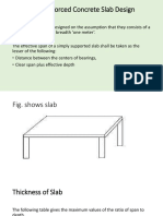 Detailing of RCC Slabs Presentantions