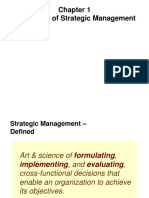 The Nature of Strategic Management