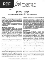 MANUAL TÉCNICO - Travertinos Bruto e Anticato e Tijolos Anatólia (MT05)