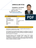 Cv-Luis D. Hinostroza CH - Egresado