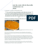 Boswelliaserrata Extract Preparation