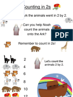 Noah's Ark Counting in 2s