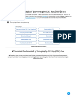 Fundamentals of Surveying by S.K. Roy (PDF)