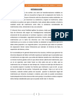 El Divorcio en El Perú