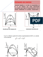 Propiedades de Exceso