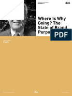 Where Is Why Going? The State of Brand Purpose - Branding Roundtable 35