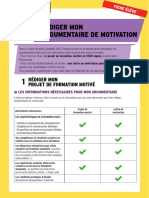 Lettre Motivation Fiche Eleve 2018 IDF