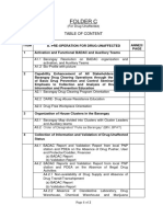 Folder C For Drug-Unaffected Barangay For Brgy. Drug Clearing Activities