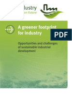 Green Industry: A Greener Footprint For Industry