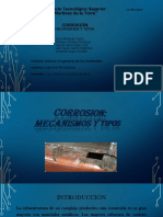 Corrosion Mecanismos y Tipos