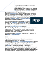 Greek Scientific Method Test Observations Theory Working Hypothesis