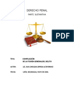 Aspectos de Derecho Penal Sustantivo