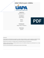 Tarea I Administracion I