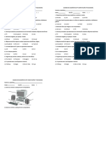 Examen de Diagnóstico Ept Computación 2