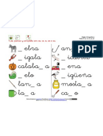 Ficha 4 - Reglas Ortográficas: Za, Ce, Ci, Zo, Zu (ARASAAC)