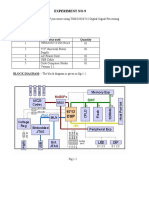 Experiment No-9: Starter Kit (DSK)