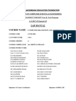 Computer Organization Lab Manual